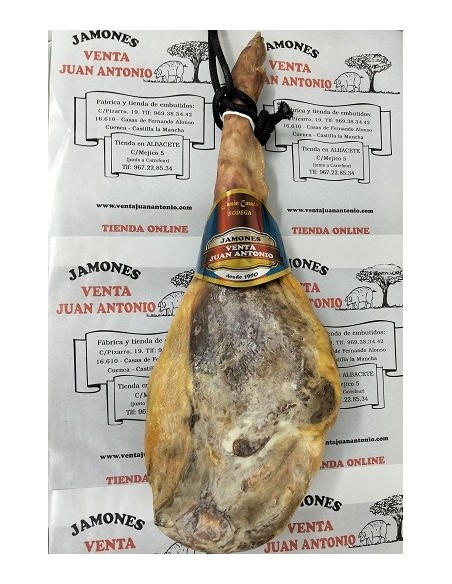 Jamón curado BODEGA más de 9 meses.