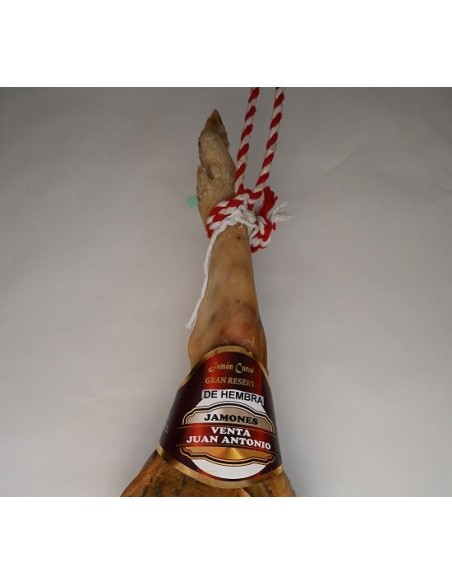 Jamon 7,1 a 7,9k de HEMBRA GRAN RESERVA +16 MESES Jamon 7,1 a 7,9k de HEMBRA GRAN RESERVA +16 MESES