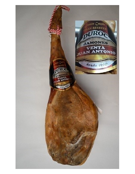 JAMON 7,1 a 7,9k 50% RAZA DUROC GRAN RESERVA.
