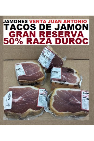 JAMON GRAN RESERVA 50% RAZA DUROC (TACO)