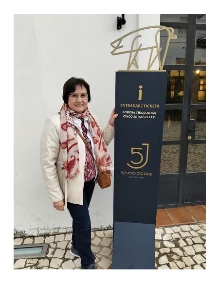 OCASIÓN Cinco Jotas 7 a 7,9k Jamón de bellota 100% ibérico de JABUGO Pata Negra 5J