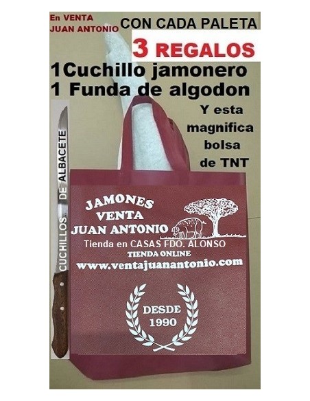 Paleta XL 5,5 a 6k Cebo Ibérica 50% raza ibérica Luis Domingo