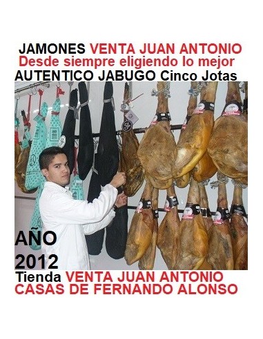 OCASIÓN Cinco Jotas 8 a 8,9k Jamón de bellota 100% ibérico de JABUGO Pata Negra 5J