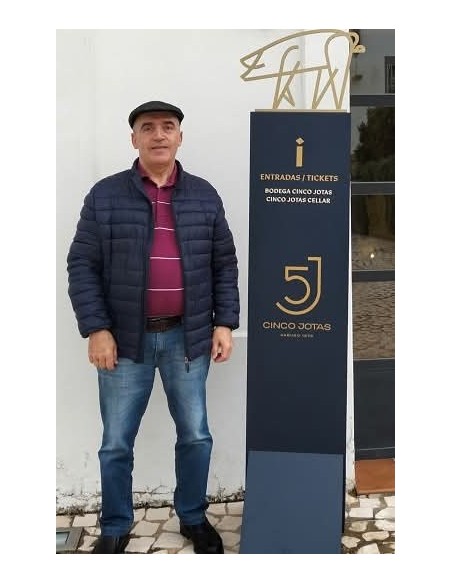 OCASIÓN Cinco Jotas 8 a 8,9k Jamón de bellota 100% ibérico de JABUGO Pata Negra 5J
